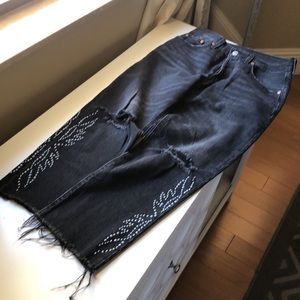 Levi’s 501 premium black denim jeans